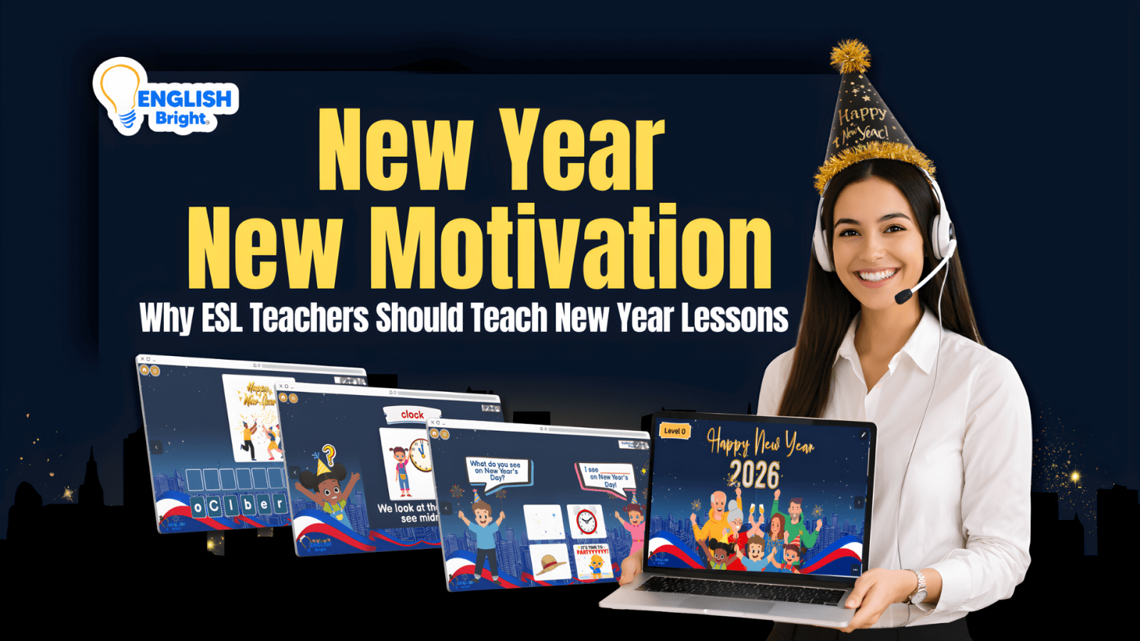 new year esl lesson image