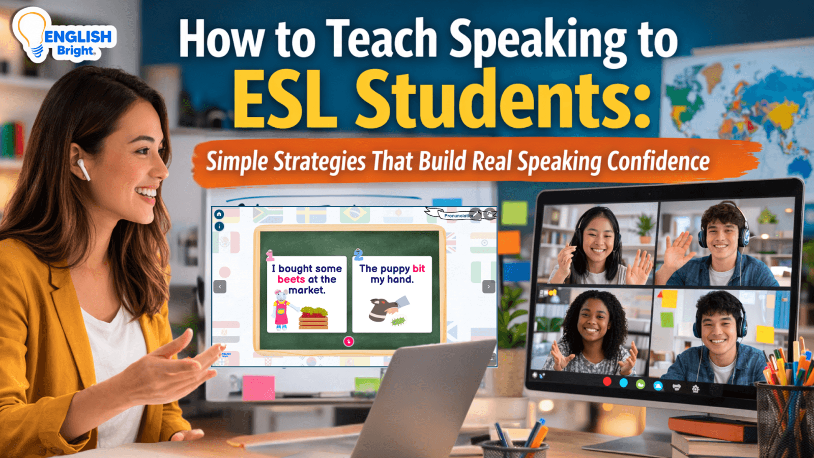 how to teach speaking to esl students