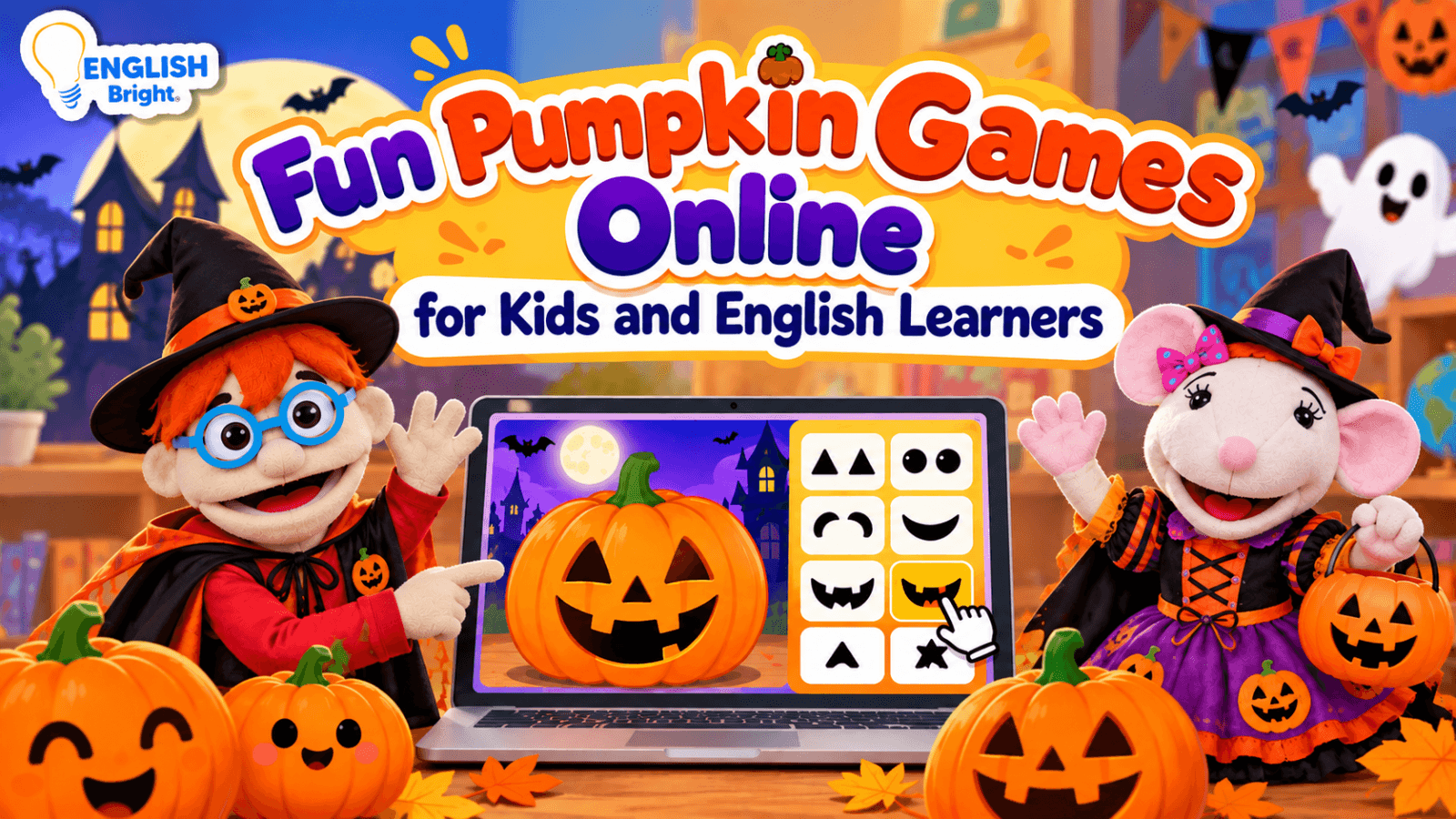 halloween pumpkin games